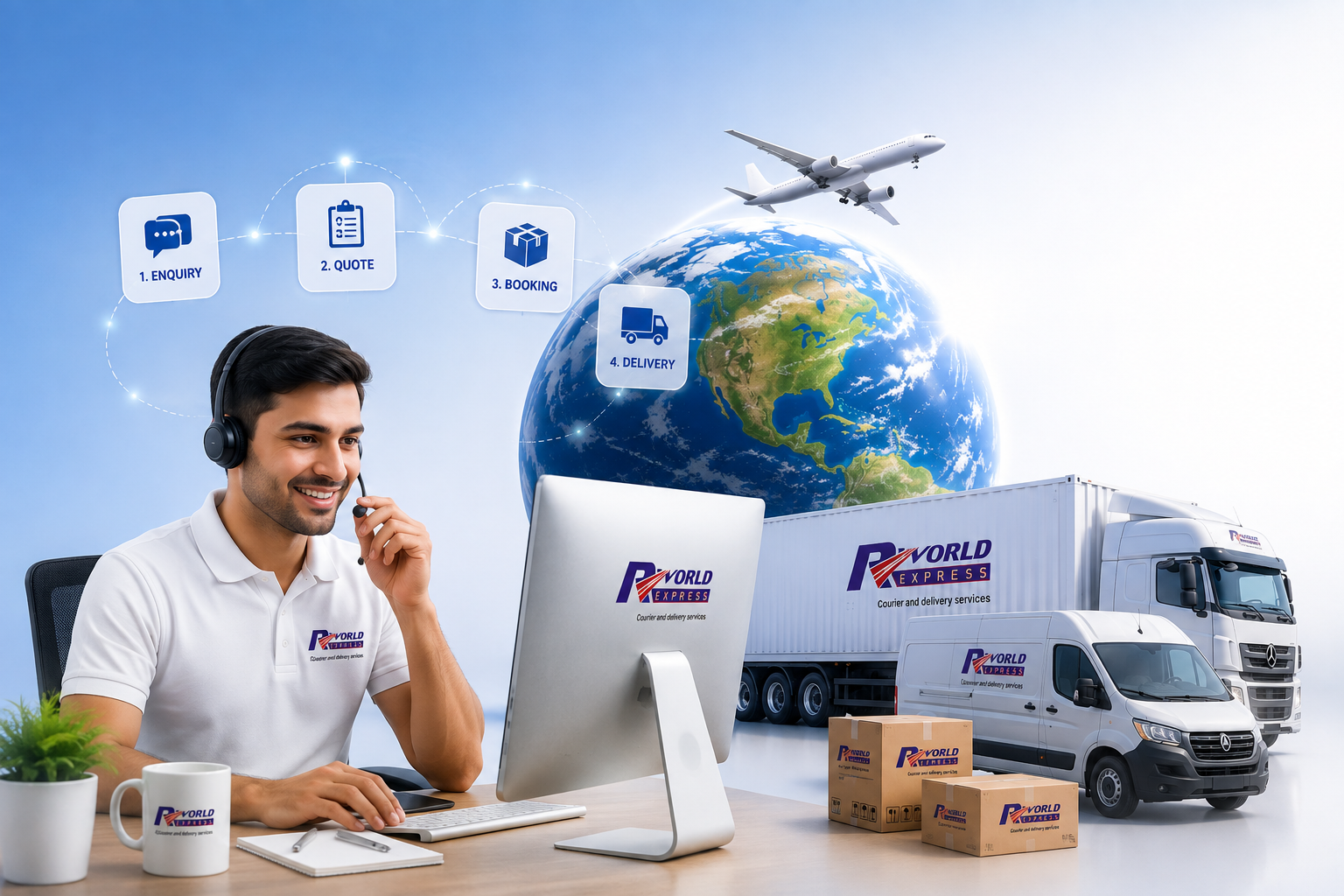 How RWorld Express shipping works
